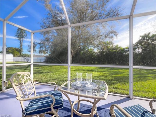 This picture of screened in lanai doesn't show the awesome size of your backyard!