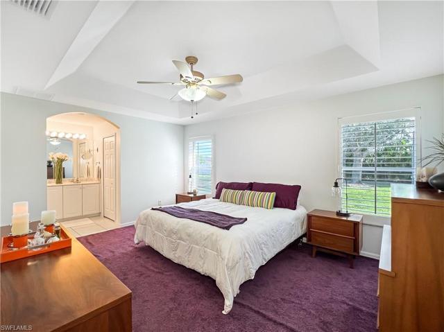 Primary bedroom has plenty of room for furniture.  2 Walk-in Closets!!