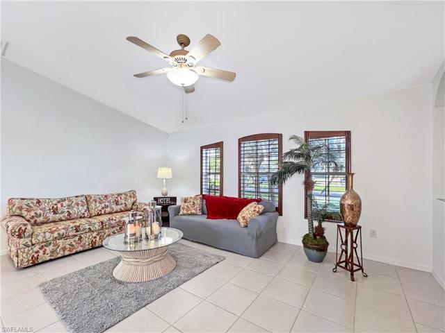 Two good sized couches can easily fit in this Great Room!