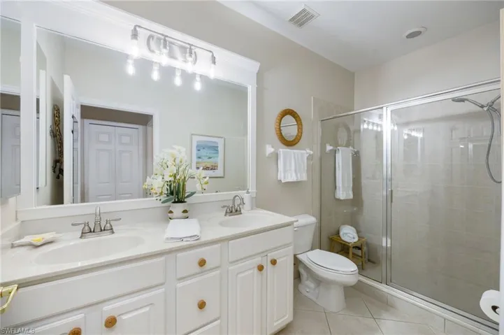 Updated mirror and light fixture