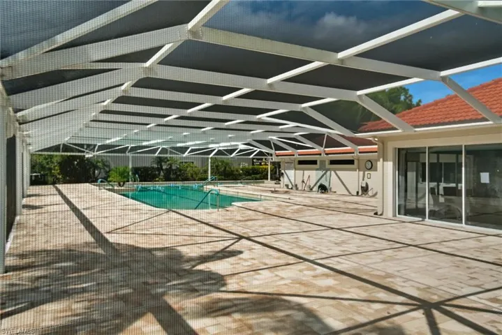 New flooring at Community Pool