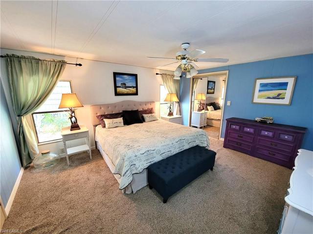 Very large bedroom with lots of light and onsuite bath as well.