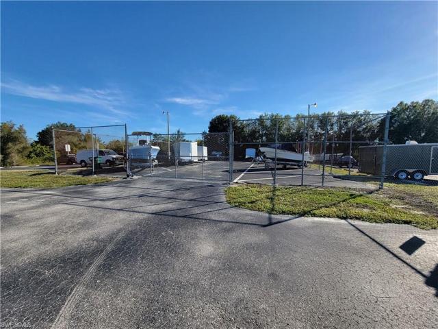 Park your boat, trailer or RV inside the gated storage.
