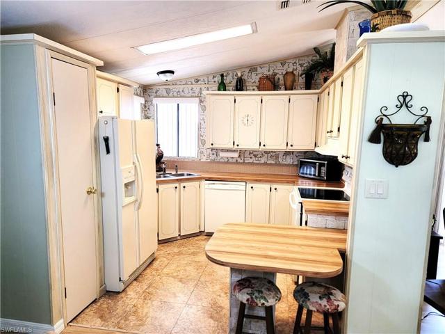 Kitchen features window over the sink and is so easy to prep meals in.