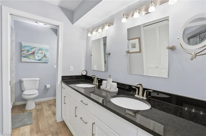 Master bathroom...nicely updated.