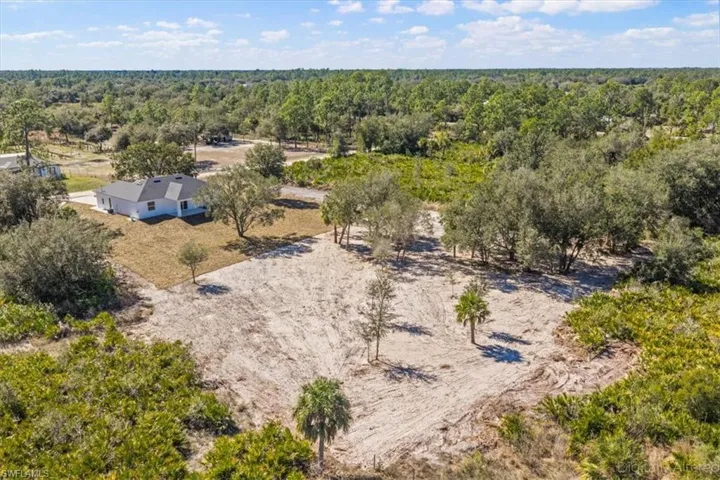 Aerial view of property and surrounding area