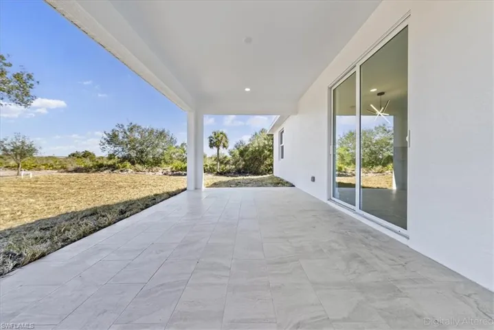 View of patio