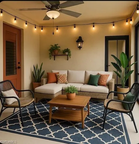 Front Screened Lanai-Virtually Staged