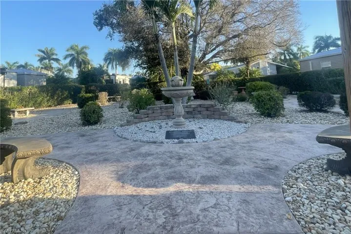 View of home's community featuring a patio area
