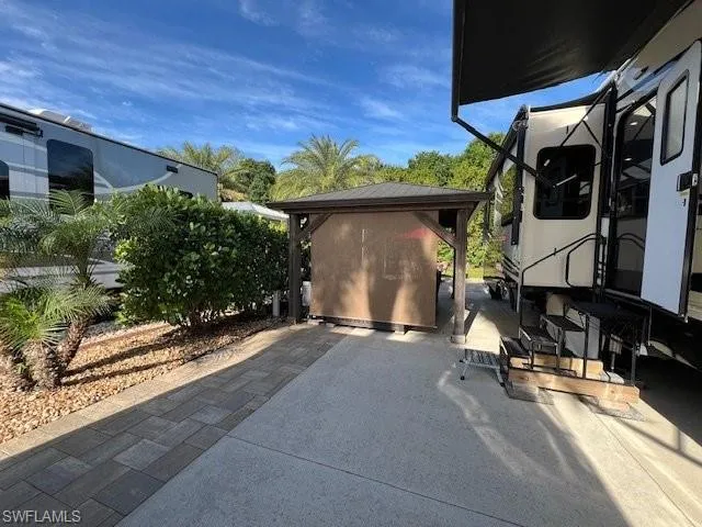 View of patio