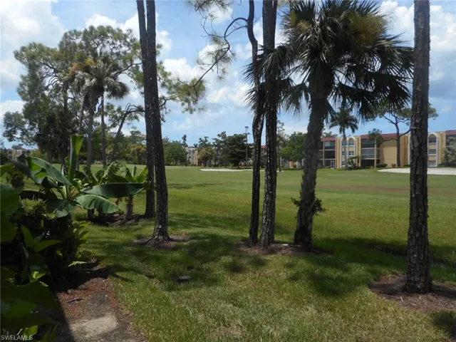 Surrounding community with a lawn