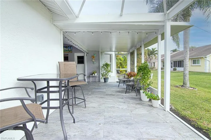 View of patio / terrace with outdoor dining area