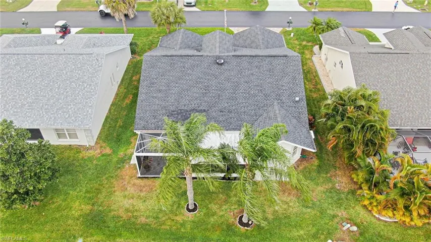 Aerial view of property and surrounding area