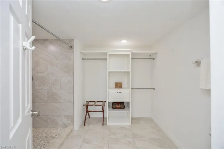 Primary Bath dressing area and additional closet space