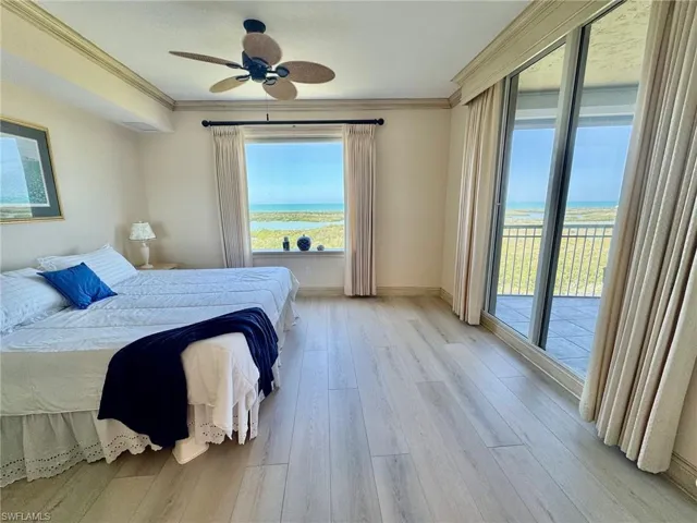 Primary Bedroom with fantastic gulf views!