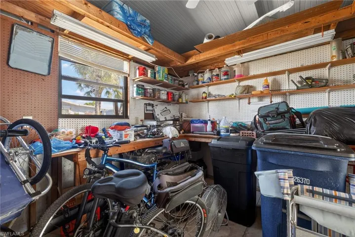 View of storage room