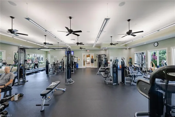 View of exercise room