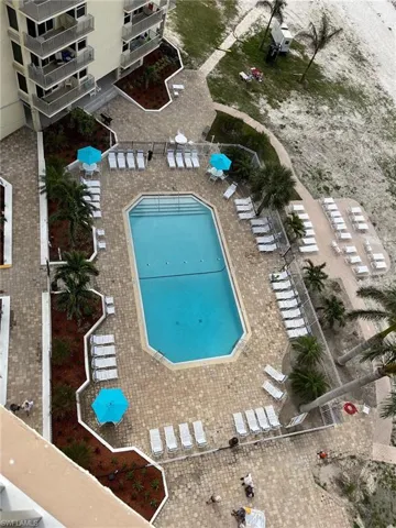 View of pool