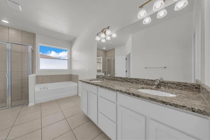 His-and-Her Sinks with Abundant Storage