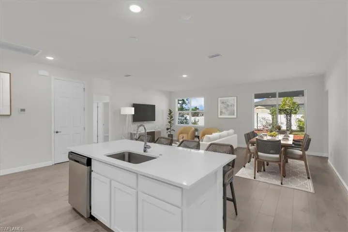 Modern Open Floor Plan