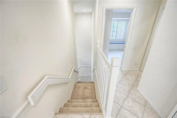 Stairway to Living Space on 2nd Floor