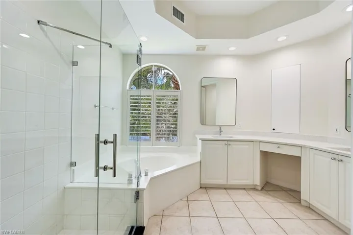 Primary Bathroom with 2 sinks