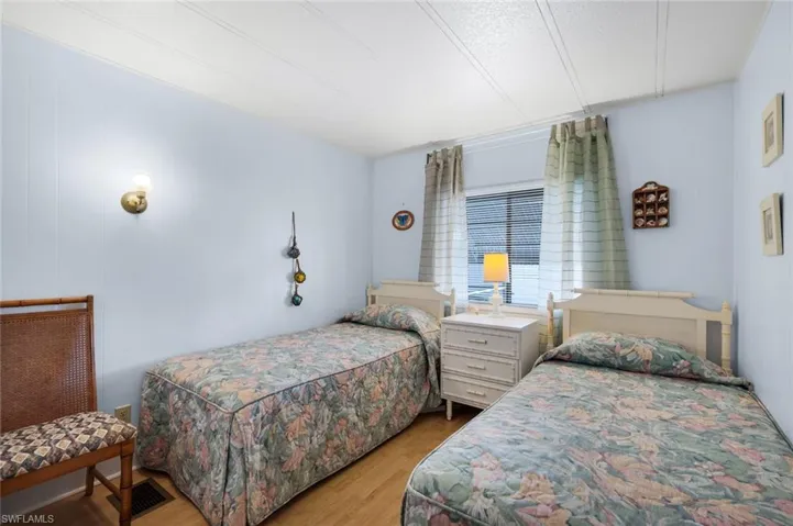 Bedroom featuring light wood-style flooring