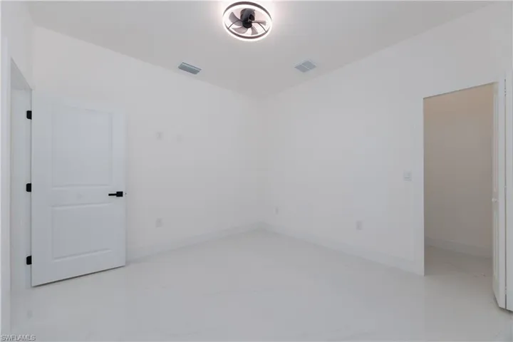 View of spare room