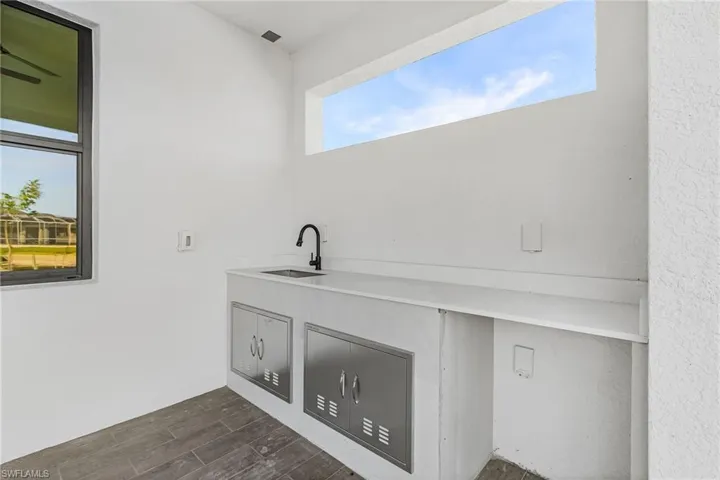 Hook Ups For Sink, Fridge and BBQ