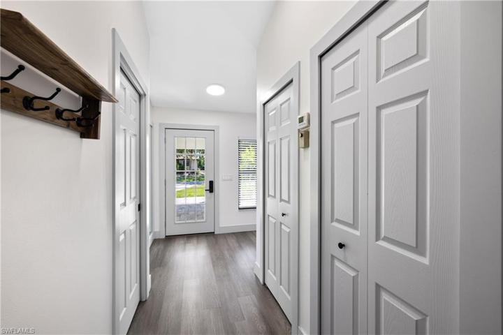 PANTRY + LINEN CLOSET - TO THE LEFT IS THE LAUNDRY ROOM