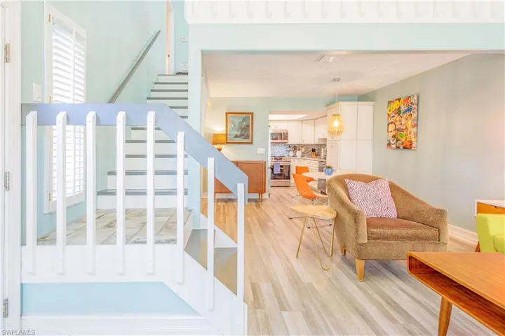 Staircase leading to loft. (Unfurnished)