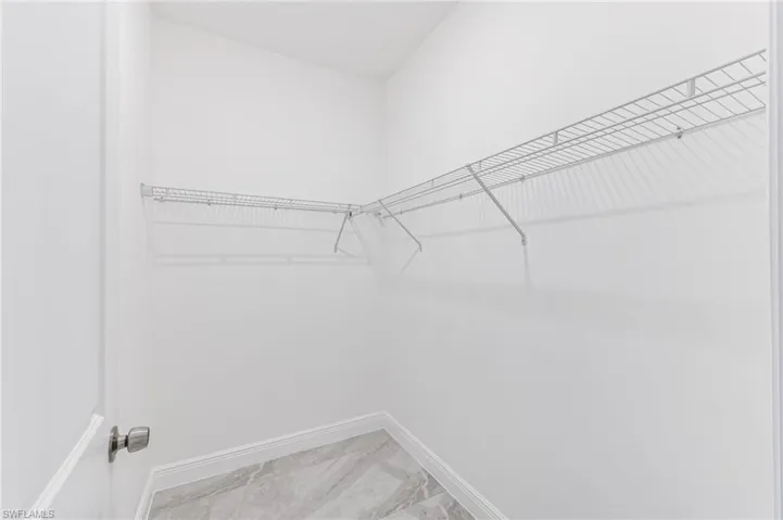 View of spacious closet