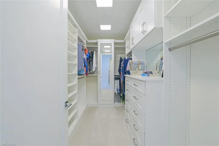 Custom Closets Throughout