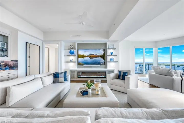 Fireplace Wall in Great Room