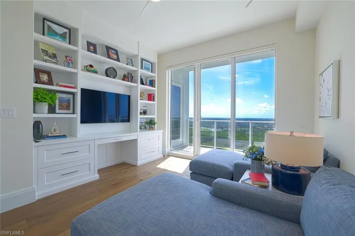 Office or Den with Built-ins