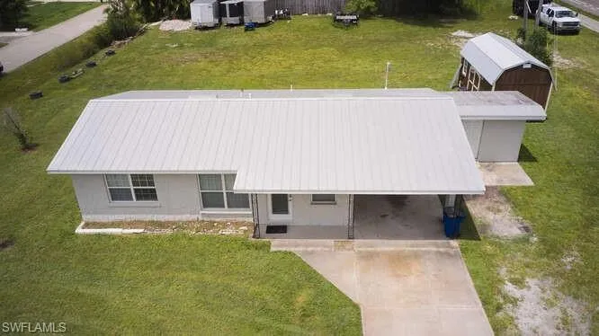 View of subject property