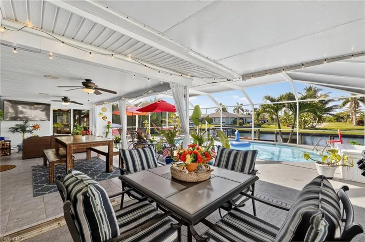 Patio & pool area