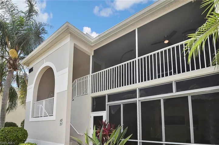front of condo