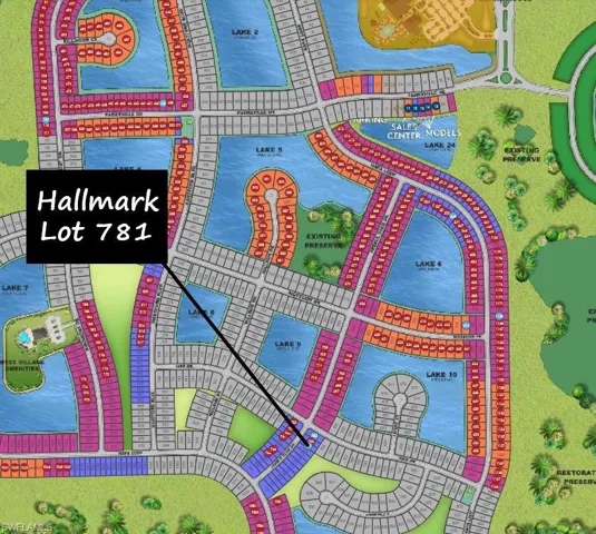Site map - Lot 781