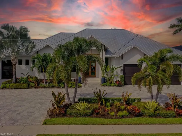 Front View Sunset