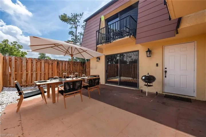 virtuall staged patio