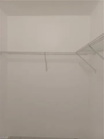 View of spacious closet