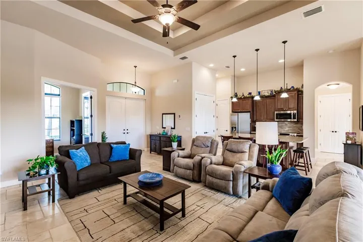 Large Great Room open to the Gourmet Kitchen!