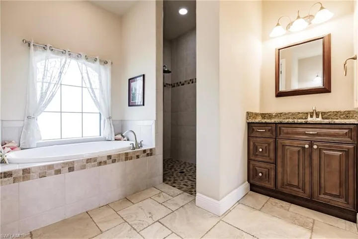 EnSuite with Jacuzzi Tub, Shower & His Vanity!
