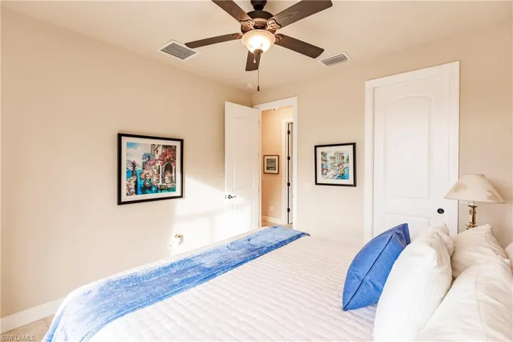 Spacious Owner's Suite with Pocket Sliders to Pool!