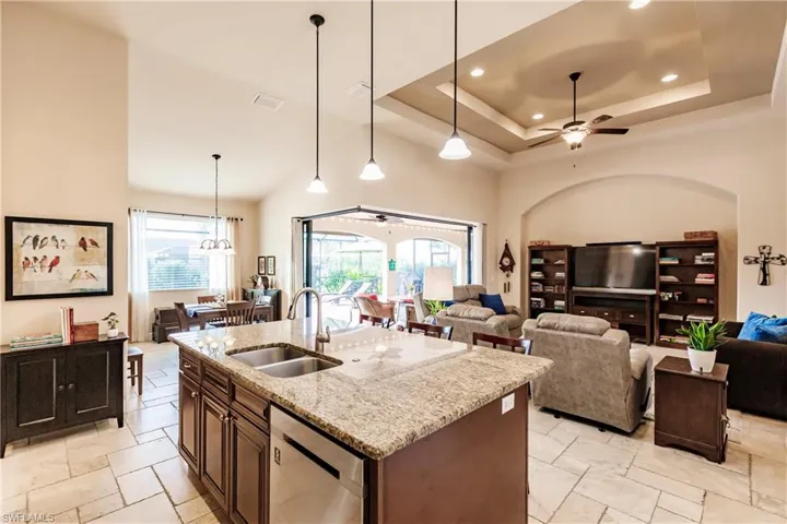 Gourmet Kitchen open to the Great Room & Dining Room!