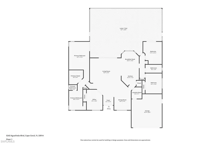 5243 Agualinda Blvd, Cape Coral Fl 33914