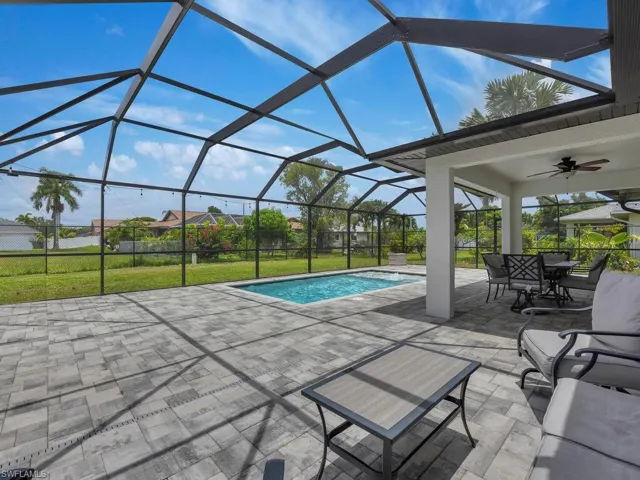 Enough Room For Outdoor Dining Set & Lounging Areas
