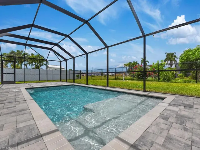 Custom Built Pool w/ Large Sun Shelf