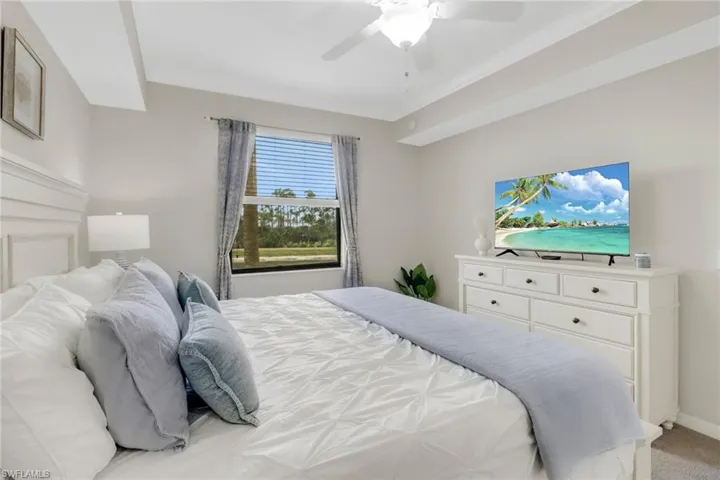Lake views from Master Bedroom Window